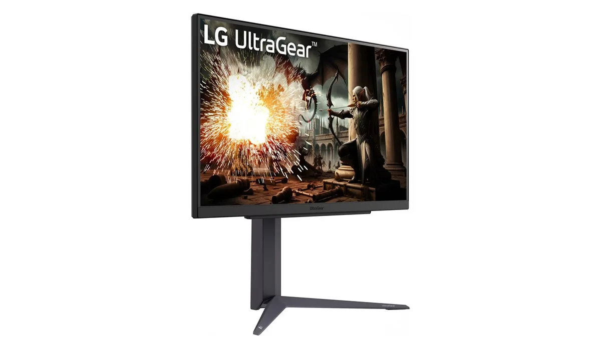 Монитор LG 27" 27GS75Q-B 2xHDMI, DP, Audio, IPS, 2560x1440, 180Hz, 1ms, sRGB 99%, G-SYNC, FreeSync, Поворот, HDR10