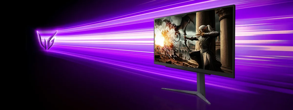 Монитор LG 27" 27GS75Q-B 2xHDMI, DP, Audio, IPS, 2560x1440, 180Hz, 1ms, sRGB 99%, G-SYNC, FreeSync, Поворот, HDR10