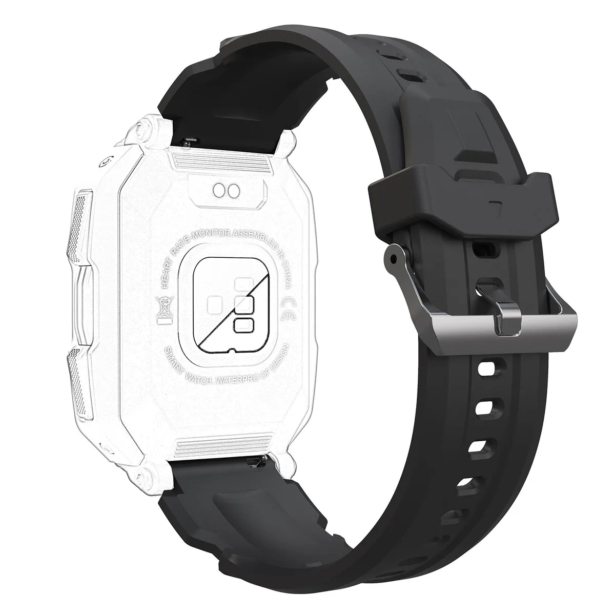 Ремінець Modfit силіконовий 20 г камуфляжний зелений