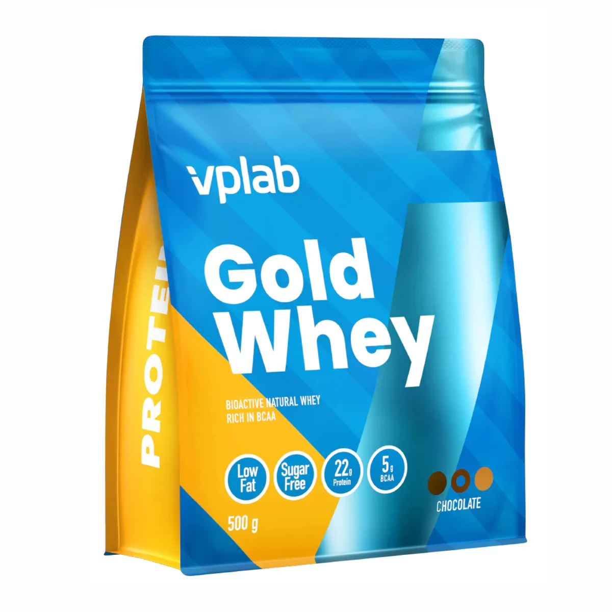 Протеїновий порошок VPLab Gold Whey 500 г Сироватковий шоколадний