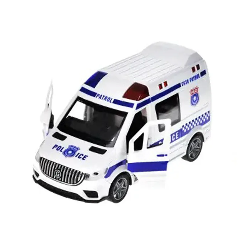 Дитяча інерційна машинка YG Toys пластик 17 см поліція світлові звукові ефекти