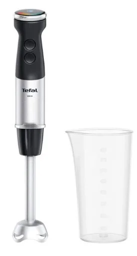 Занурювальний блендер Tefal 1000 Вт метал сріблястий чорний 20 швидкостей