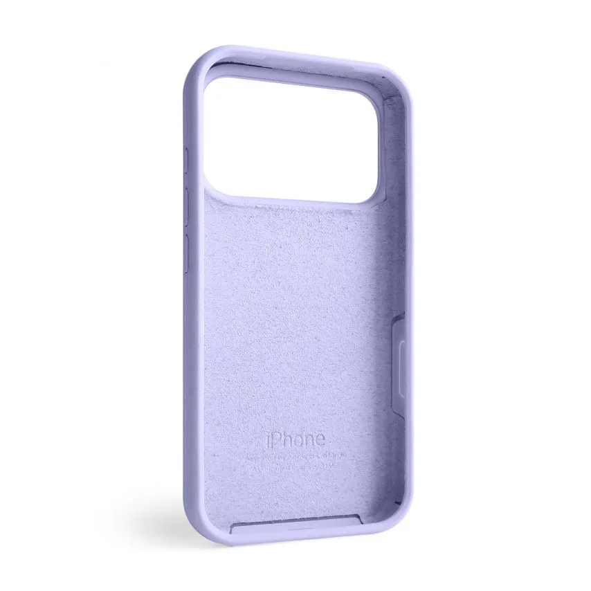 Чохол Silicone Case для Apple iPhone 17 Pro силіконовий фіолетовий