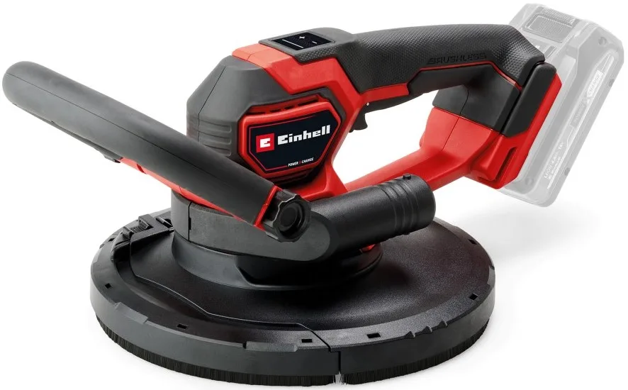 Акумуляторна стінова шліфмашина Einhell Professional TP-DWS 18/225 Li PXC, 18В, d225мм, 600-1200 об/хв, 2.36 кг