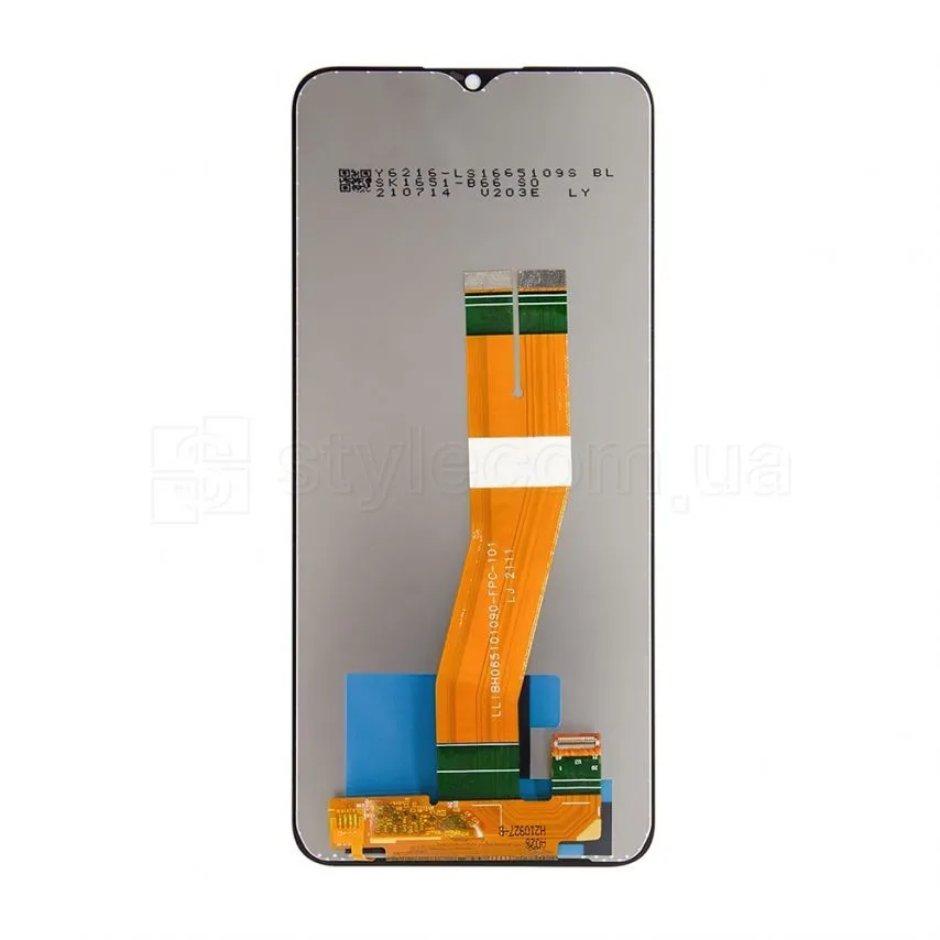 Дисплей Samsung IPS 163x72 мм чорний з сенсорним екраном Service Original