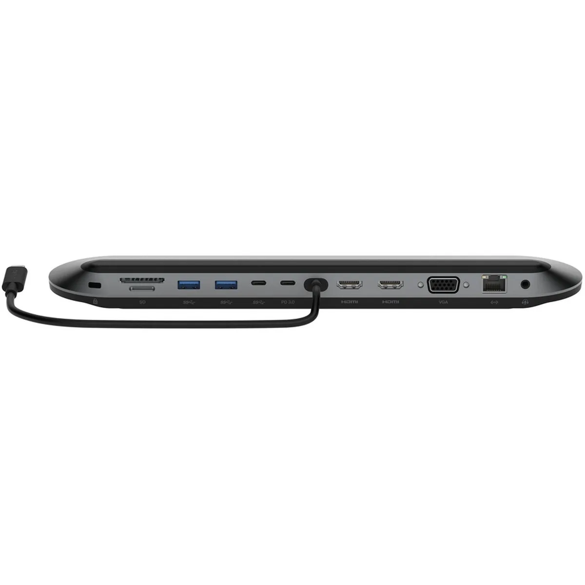 Хаб Belkin USB-C 11в1 2хHDMI/VGA/2хUSB-A/2хUSB-C/SD/microSD/Ethernet/jack3.5
