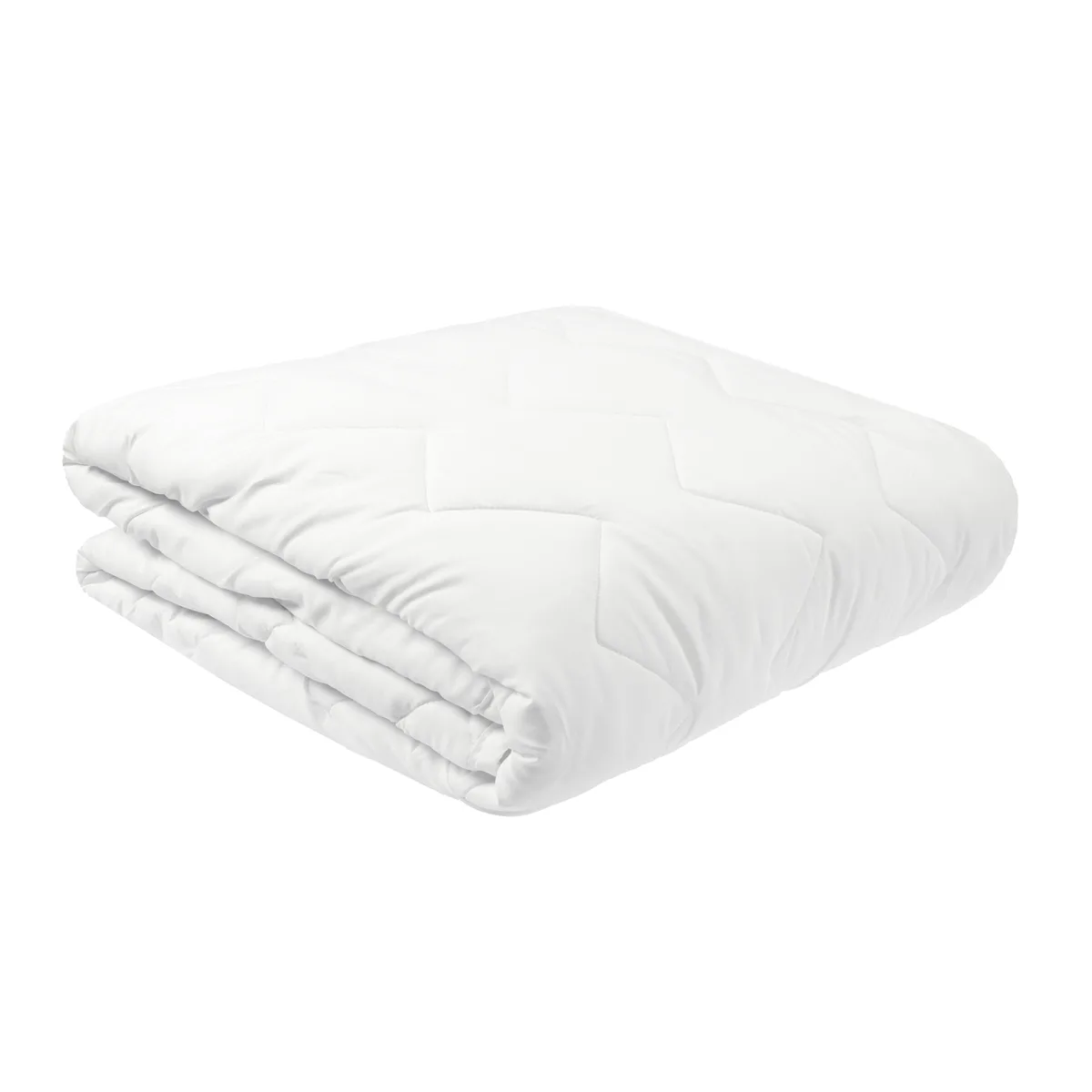 Стьобана ковдра Home Line мікрофібра 175х210 см біла