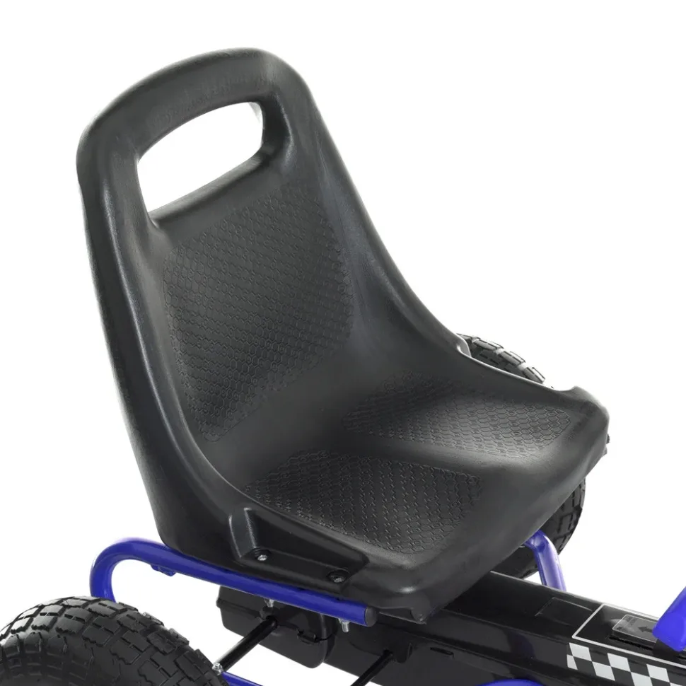 Велокарт Bambi Racer 101x65x25 см комбінований синій для дітей від 3 років