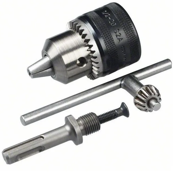 Комплект для кріплення свердл Bosch Professional патрон перехідник ключ SDS-plus 1/2 RL 13 мм для перфоратора