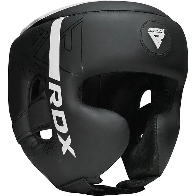 Боксерський шолом RDX PU-шкіра XL Білий