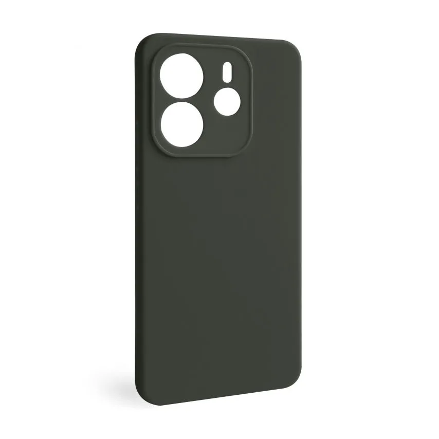 Чохол силіконовий для Xiaomi Redmi Note 14 4G зелений