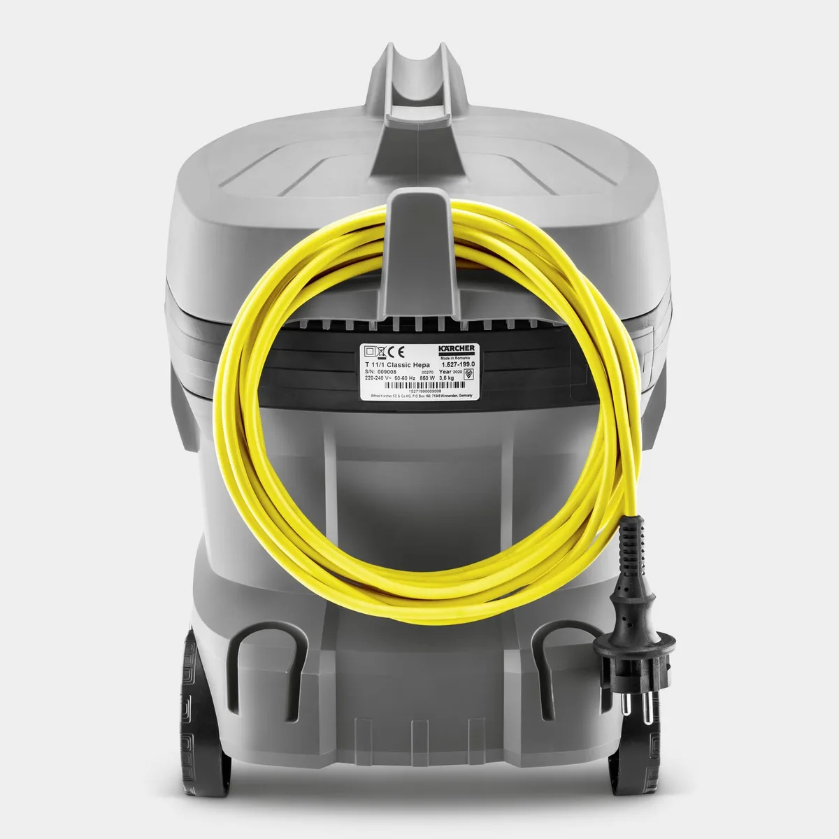Пилосос професійний Karcher HEPA 850Вт 11л сухе прибирання 4,29кг