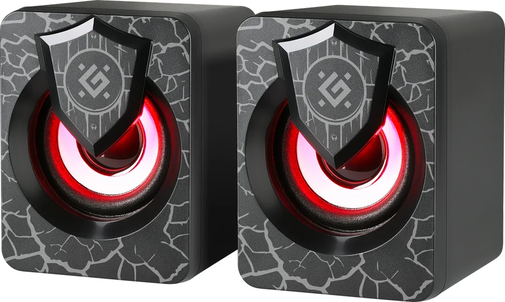 Акустична система Defender 2.0 6Вт USB Пластик Чорна