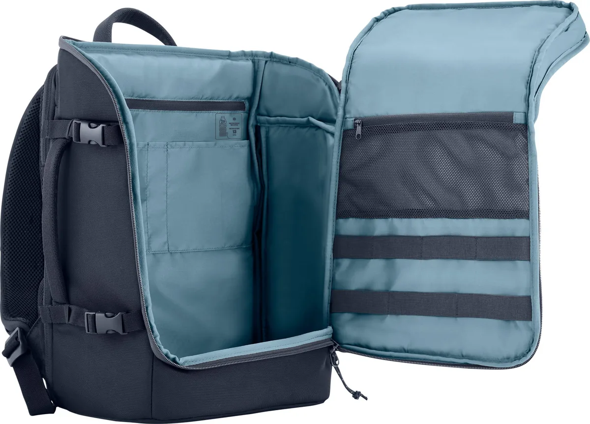 Рюкзак для ноутбука HP, Travel, 25L 15.6", поліестер, сірий