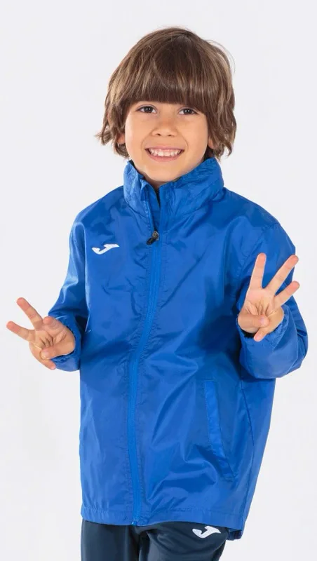 Вітровка Joma 100% поліестер XS синій дитячий