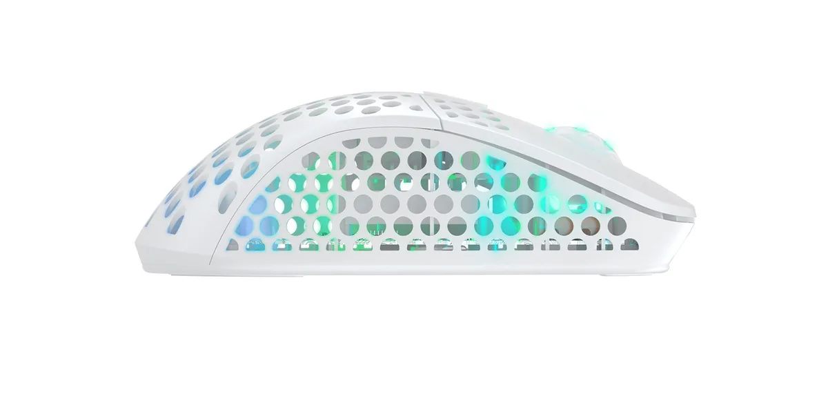 Миша Xtrfy M4, WL/USB-A, RGB, білий