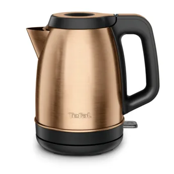 Електрочайник Tefal Coppertinto 1.7л, Strix, з нержавіючої сталі, бронзового кольору.