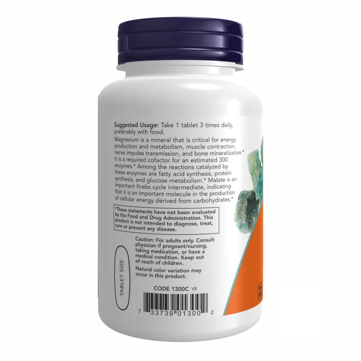 Магній малат Now Foods 1000 мг 180 таблеток