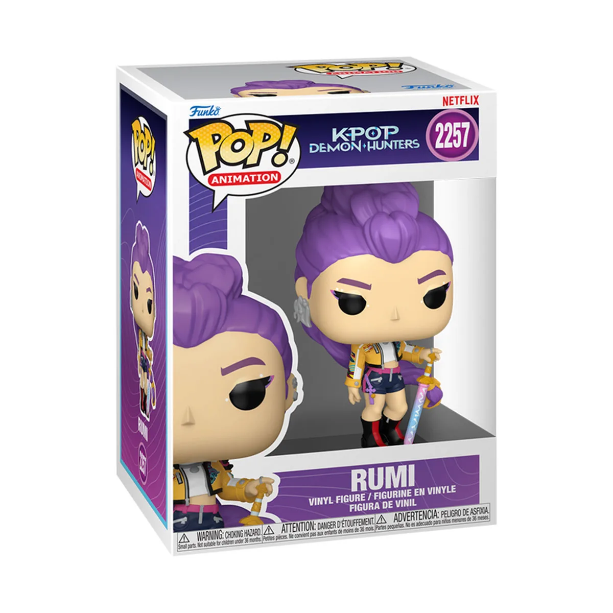 Ігрова фігурка Funko POP вініл 9,6 см Кейпоп-мисливиці на демонів Румі