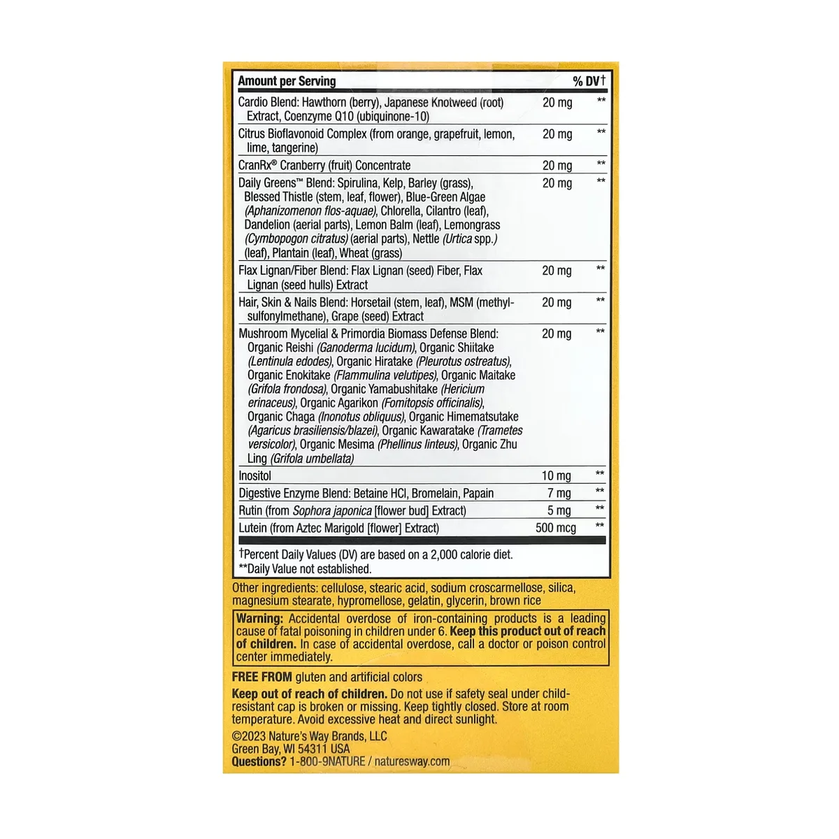 Once Daily Women Ultra Multivitamin Nature's Way 60 табл