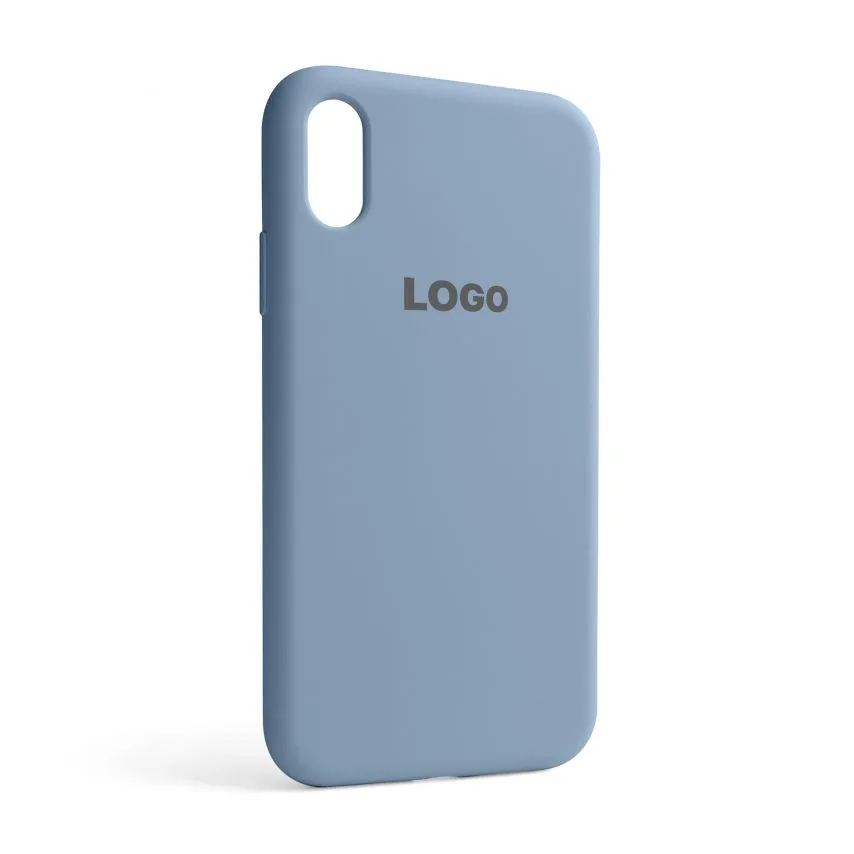 Чохол Silicone Case для Apple iPhone Xr силіконовий блакитний