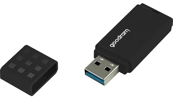 Флешка Goodram пластикова 64 ГБ USB 3 чорна
