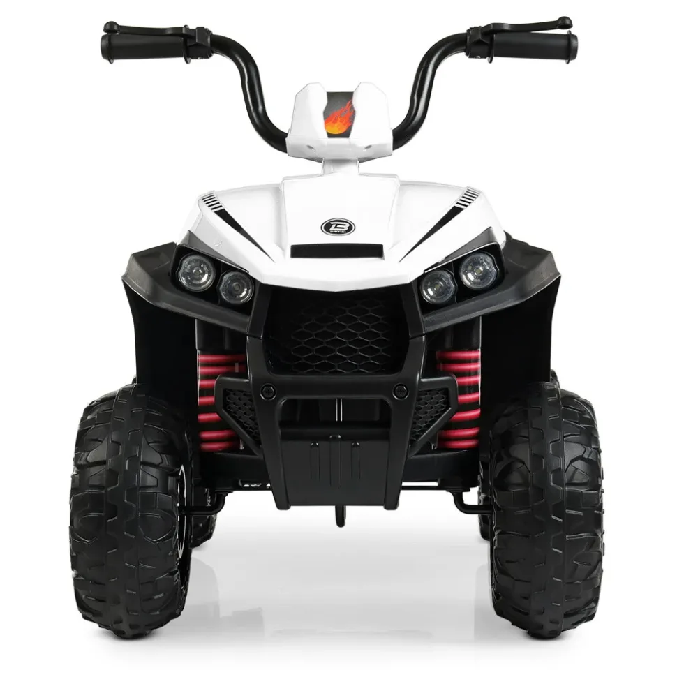 Дитячий електромобіль Bambi Racer екокожа 88х54х63 см коричневий до 30 кг