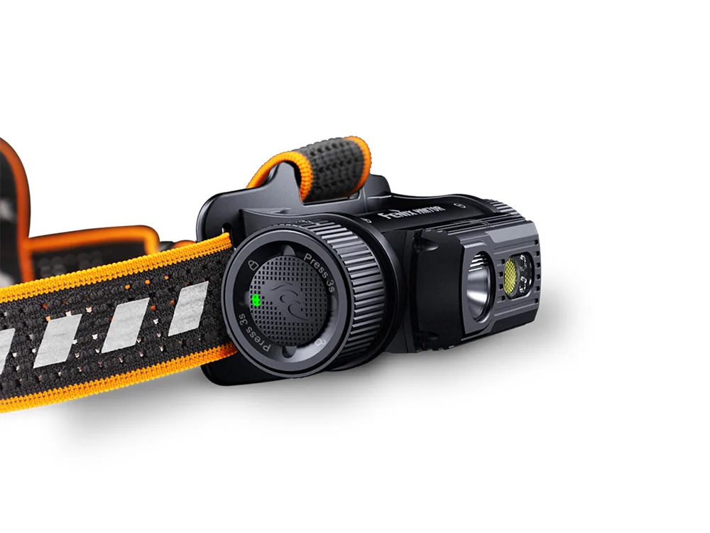 Ліхтар налобний Fenix алюміній 94,5х51х46 мм білий червоний