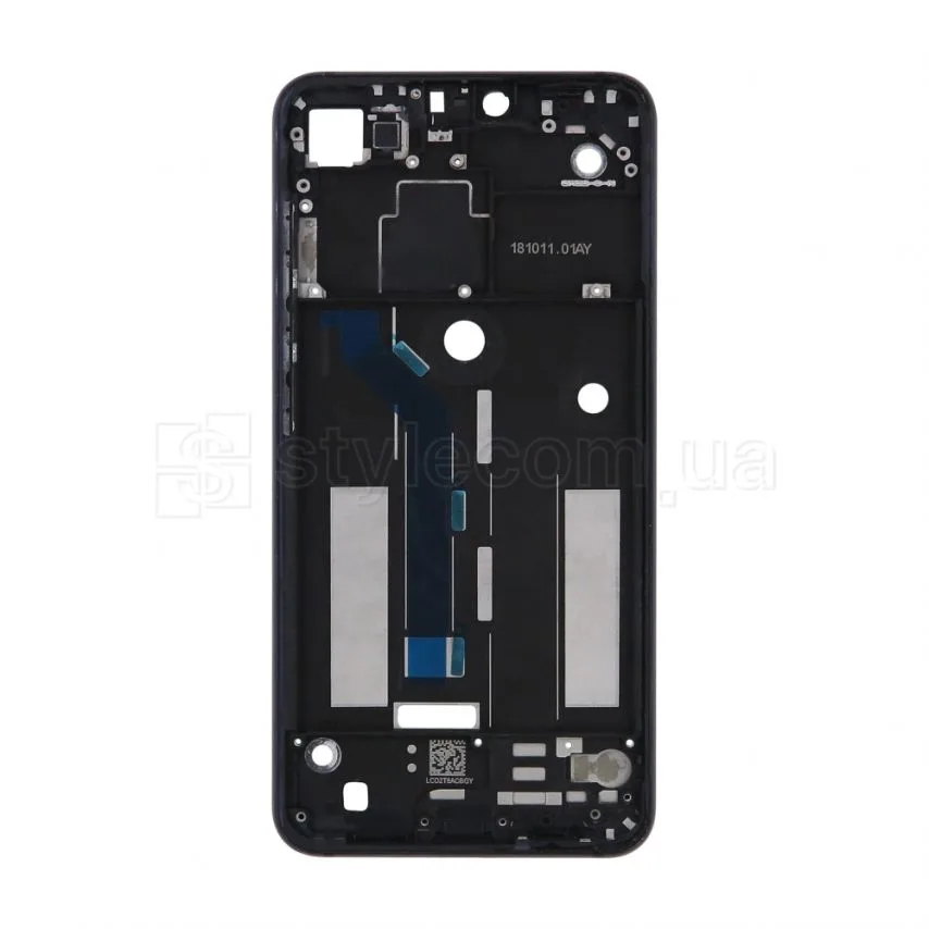 Рамка дисплея Xiaomi Original Quality чорна з проклейкою 5,84 дюйми