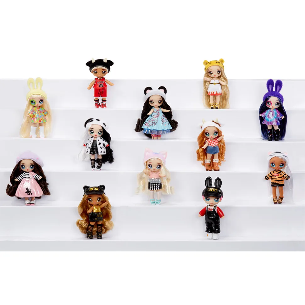 Игровой набор с куклой Na! Na! Na! Surprise Minis S2 мягкая 10 см комбинированный разные цвета