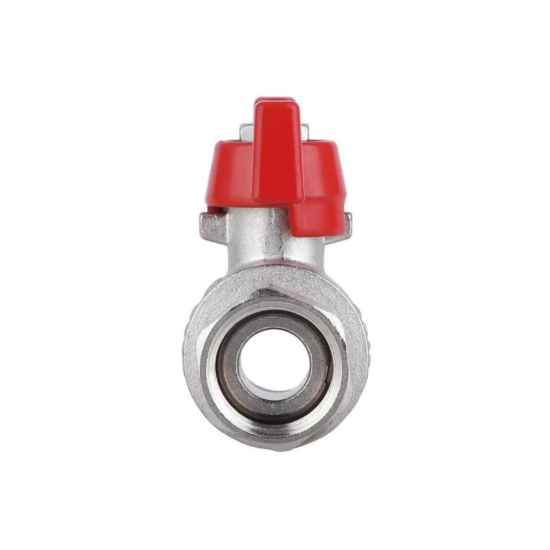 Кран кульовий Thermo Alliance Forte 1/2"x1/2" латунь запірний вентиль метелик
