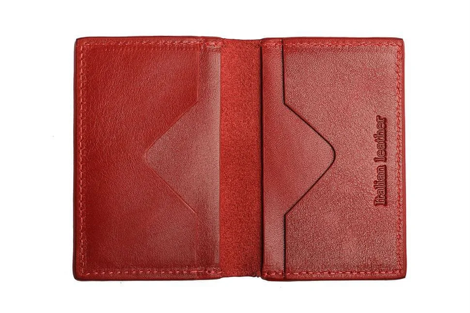 CardCase cartolina, глянец, красный Grande Pelle 303660