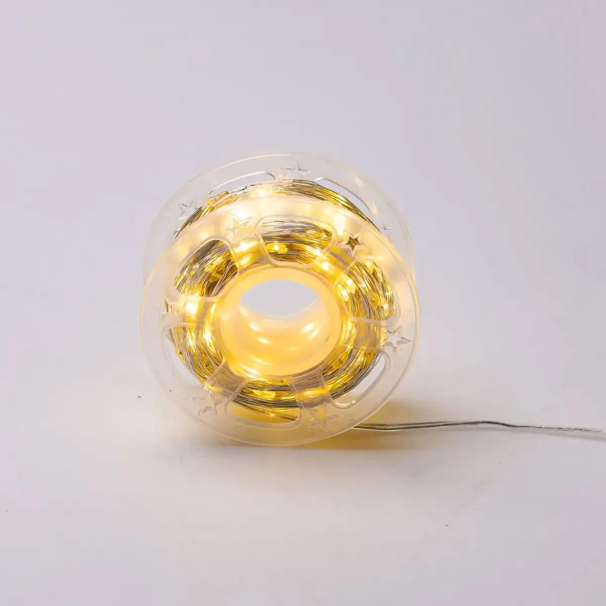 Гирлянда светодиодная 500 led 50 м желтая на пульте белая капля