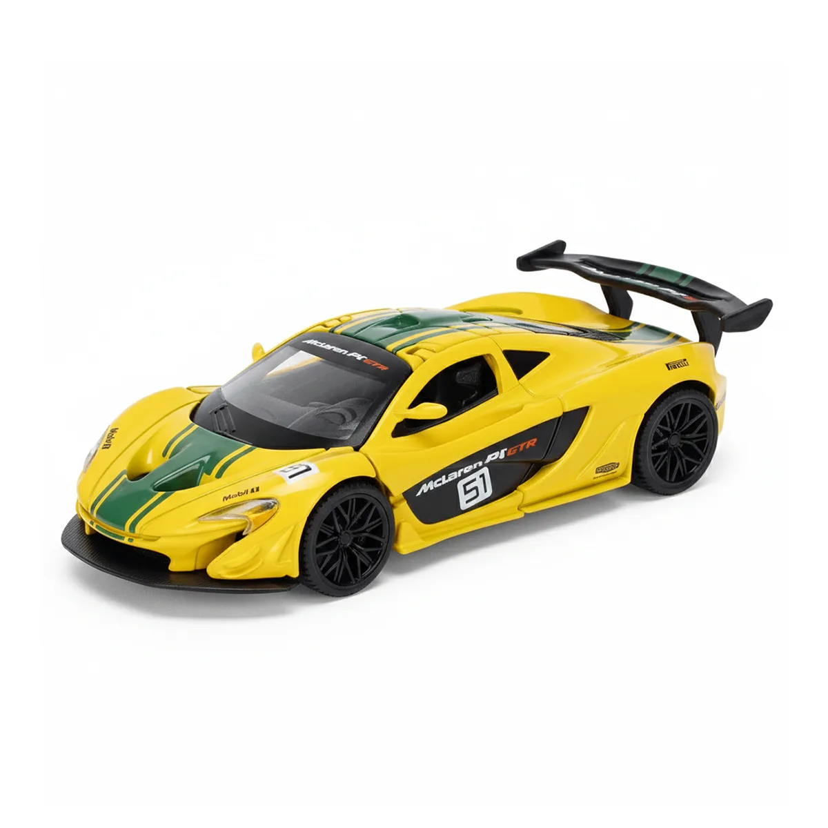 Автомодель TechnoDrive метал 1:43 жовта