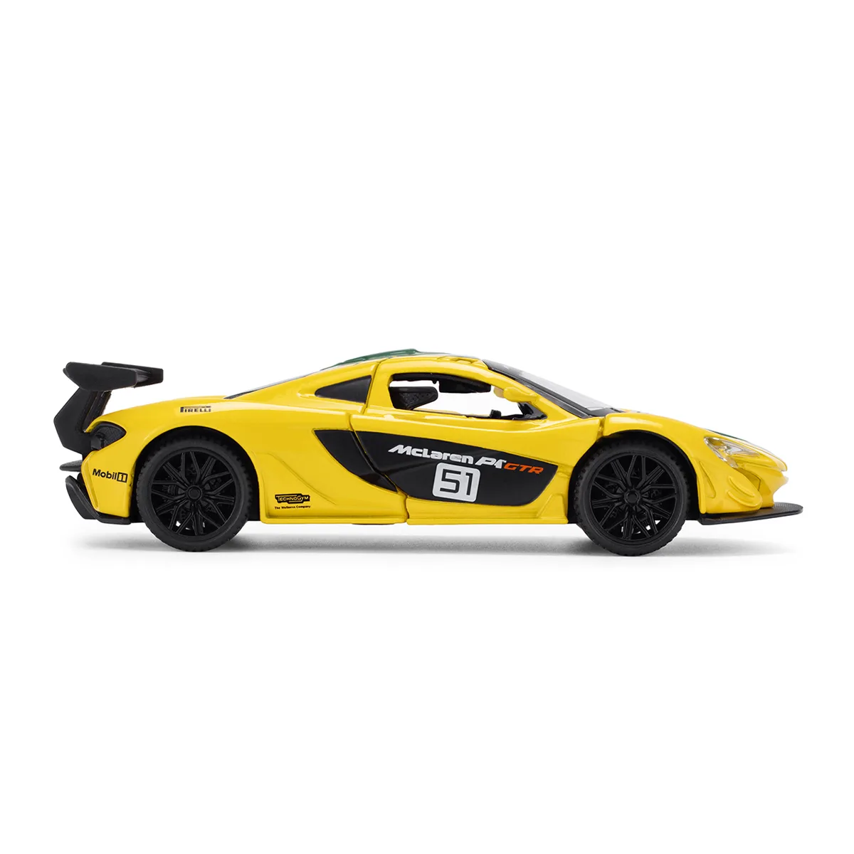 Автомодель TechnoDrive металл 1 43 желтая