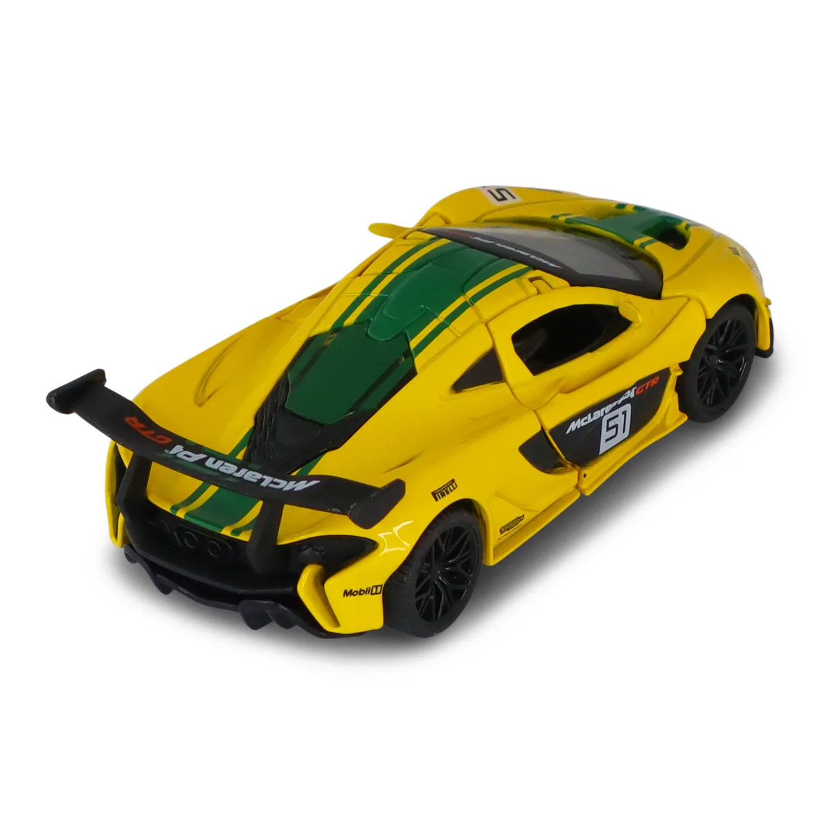 Автомодель TechnoDrive металл 1 43 желтая