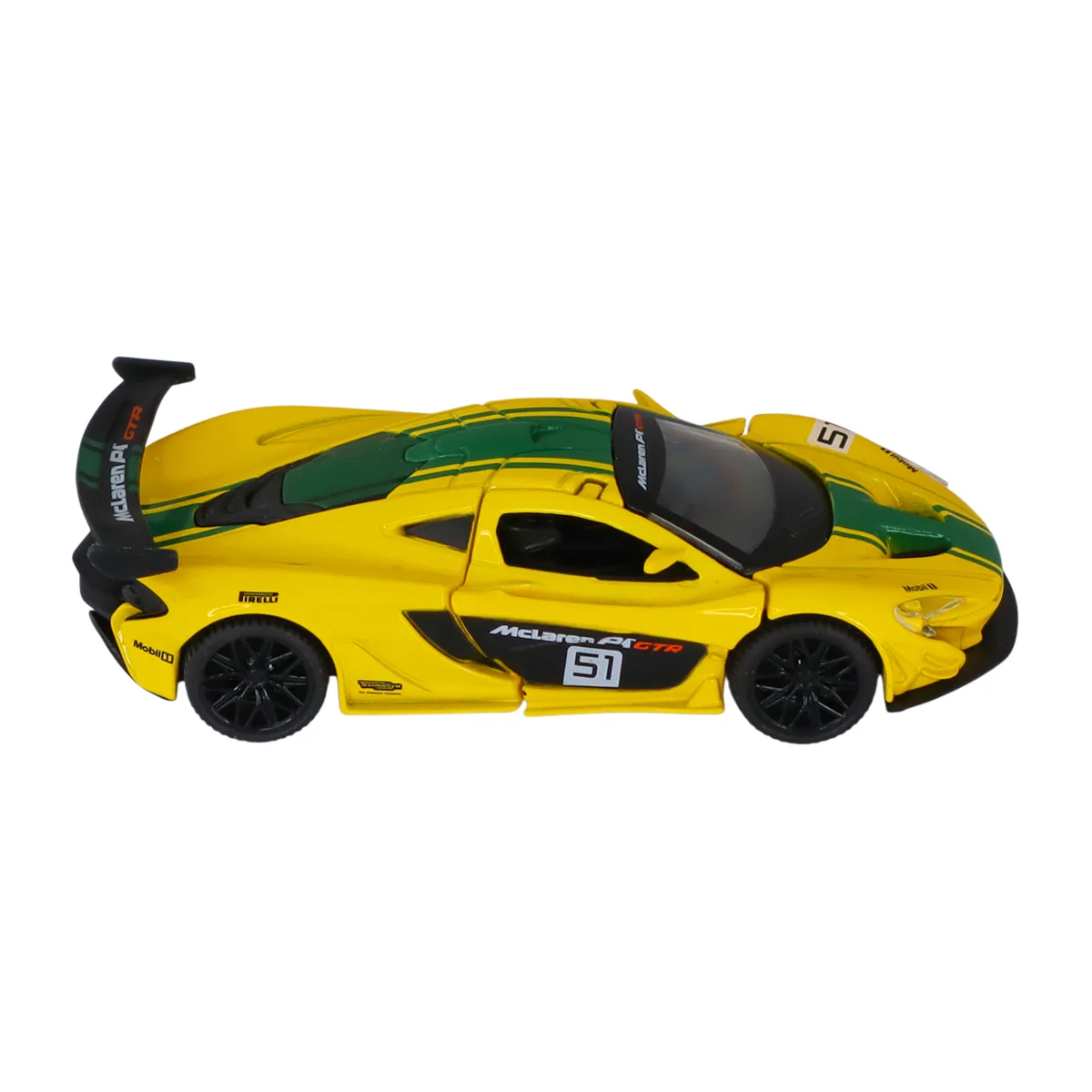 Автомодель TechnoDrive металл 1 43 желтая