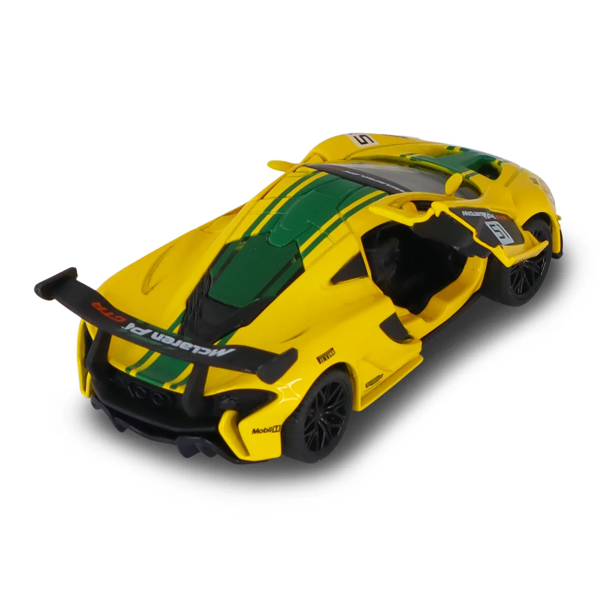 Автомодель TechnoDrive металл 1 43 желтая