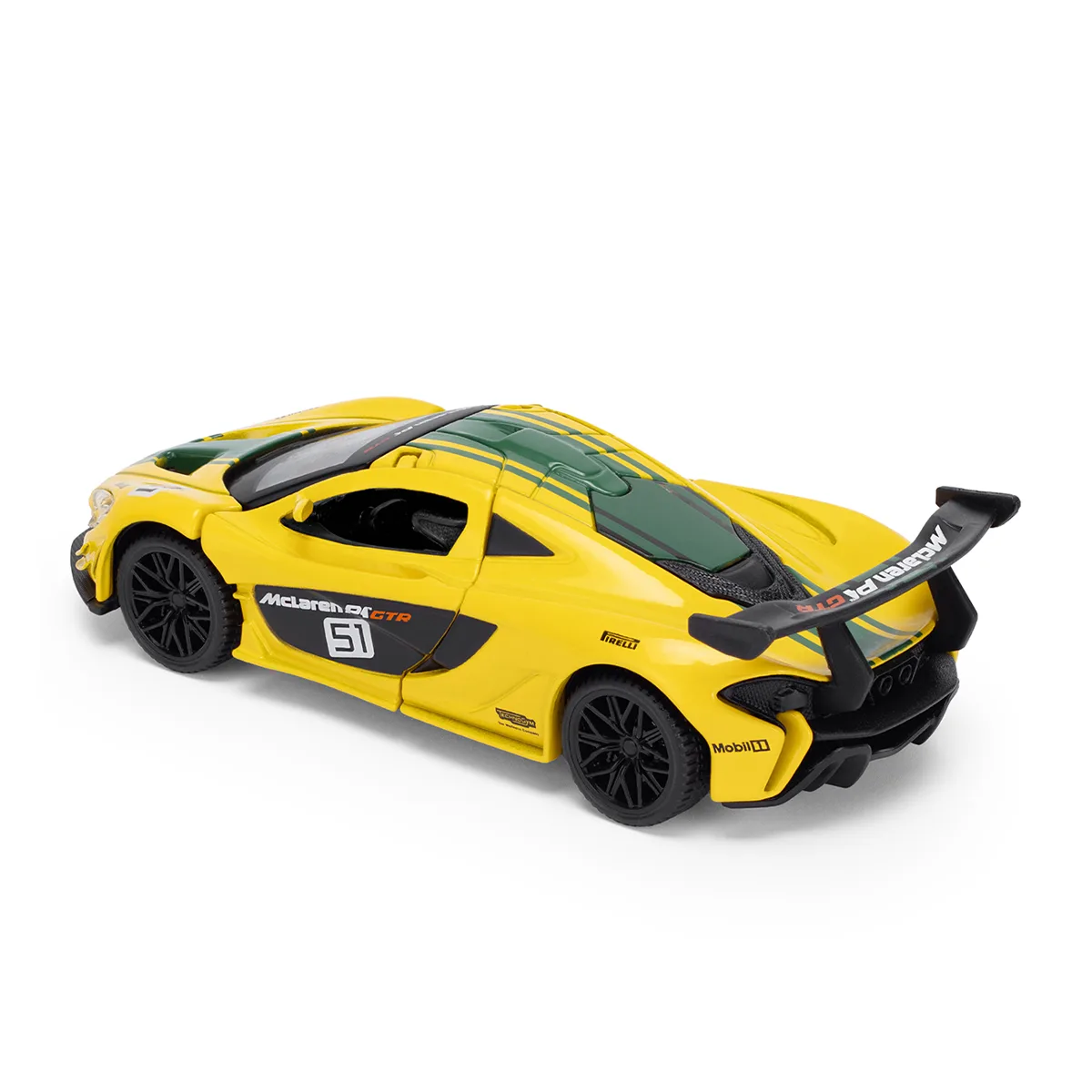 Автомодель TechnoDrive металл 1 43 желтая