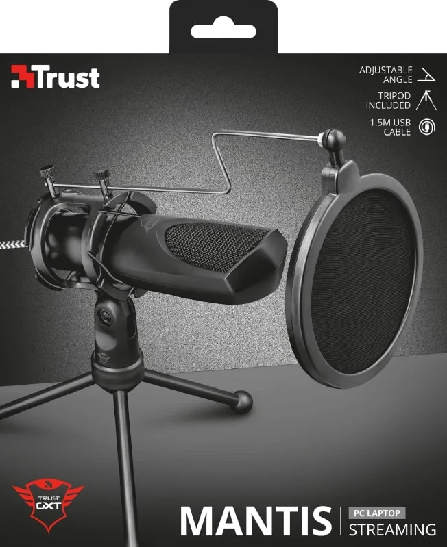 Мікрофон Trust GXT 232 Mantis Streaming USB