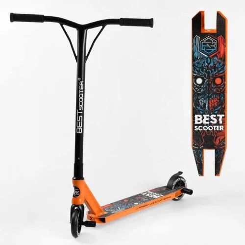 Труковий самокат Best Scooter HIC-система алюмінієвий диск та дека для дітей та підлітків скейт самокат