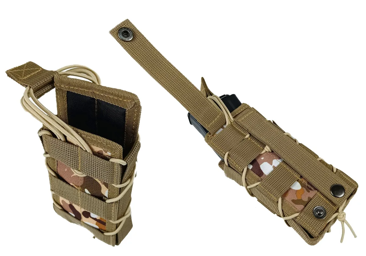 Підсумок одинарний EasyFit Cordura 1050 30 см Multicam Arid