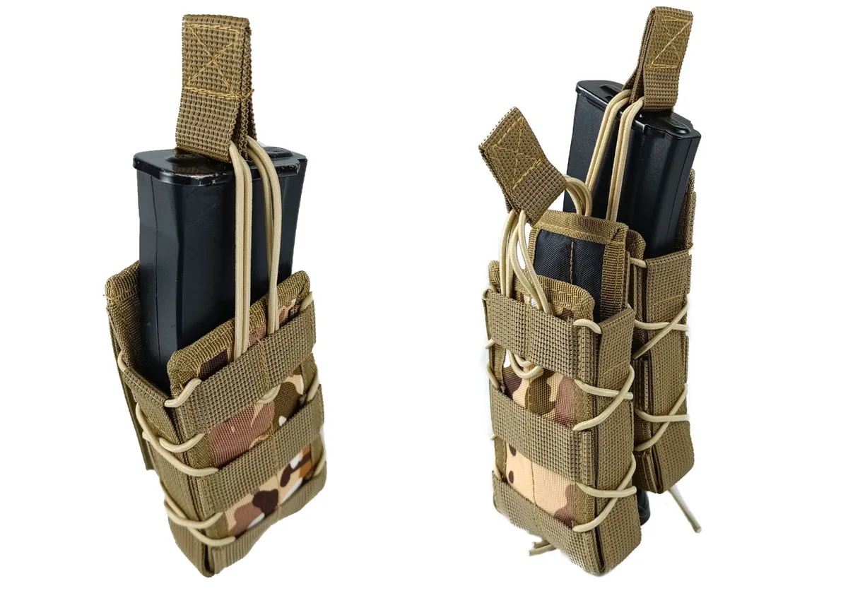 Підсумок одинарний EasyFit Cordura 1050 30 см Multicam Arid