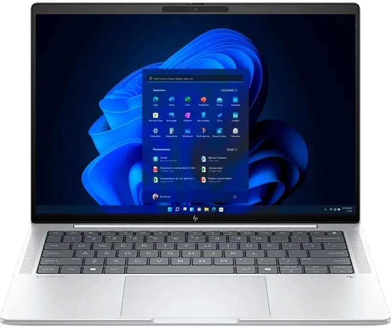 Ноутбук HP EliteBook X G1i 14" WUXGA AG, Intel U5-228V, 32GB, F1TB, UMA, DOS, сріблястий