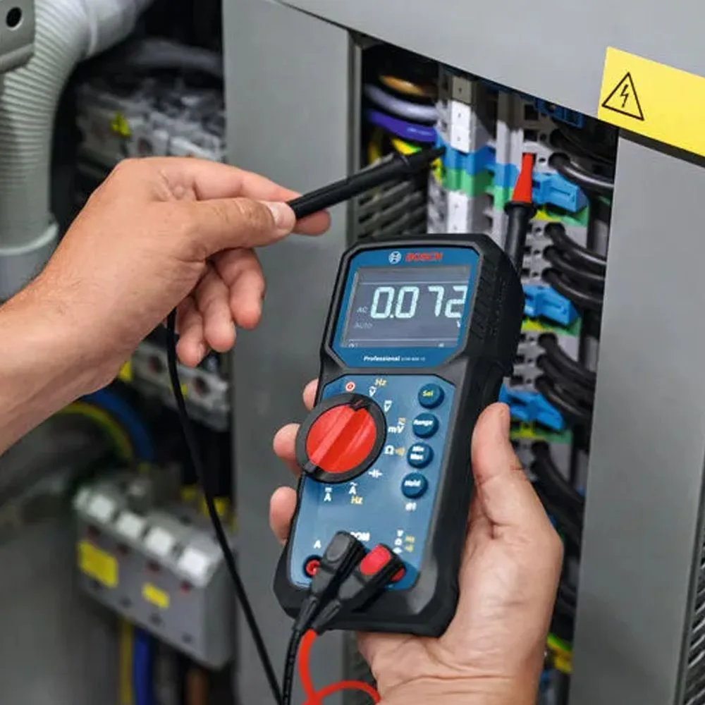 Цифровий мультиметр Bosch Professional GDM 600-15, 0-600В, LCD-дисплей, 2AAх1.5В.