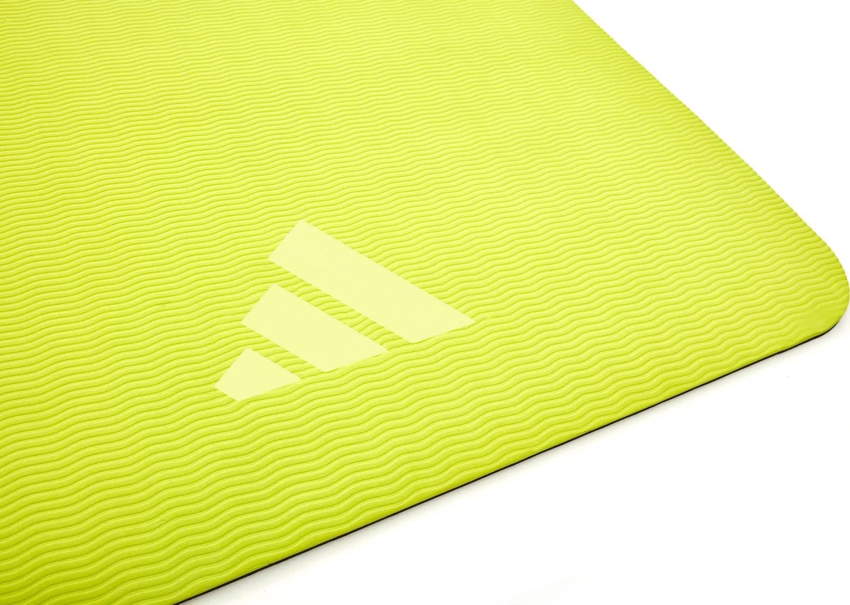 Килимок для йоги Adidas EVA 176х61 см жовтий сірий 6 мм