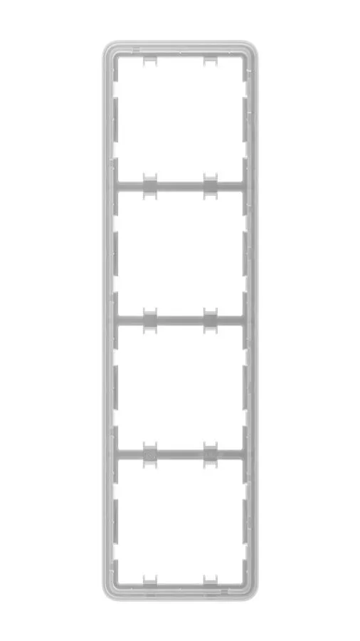 Рамка для выключателя на 4 секции Ajax Frame 4 места для LightSwitch Vertical