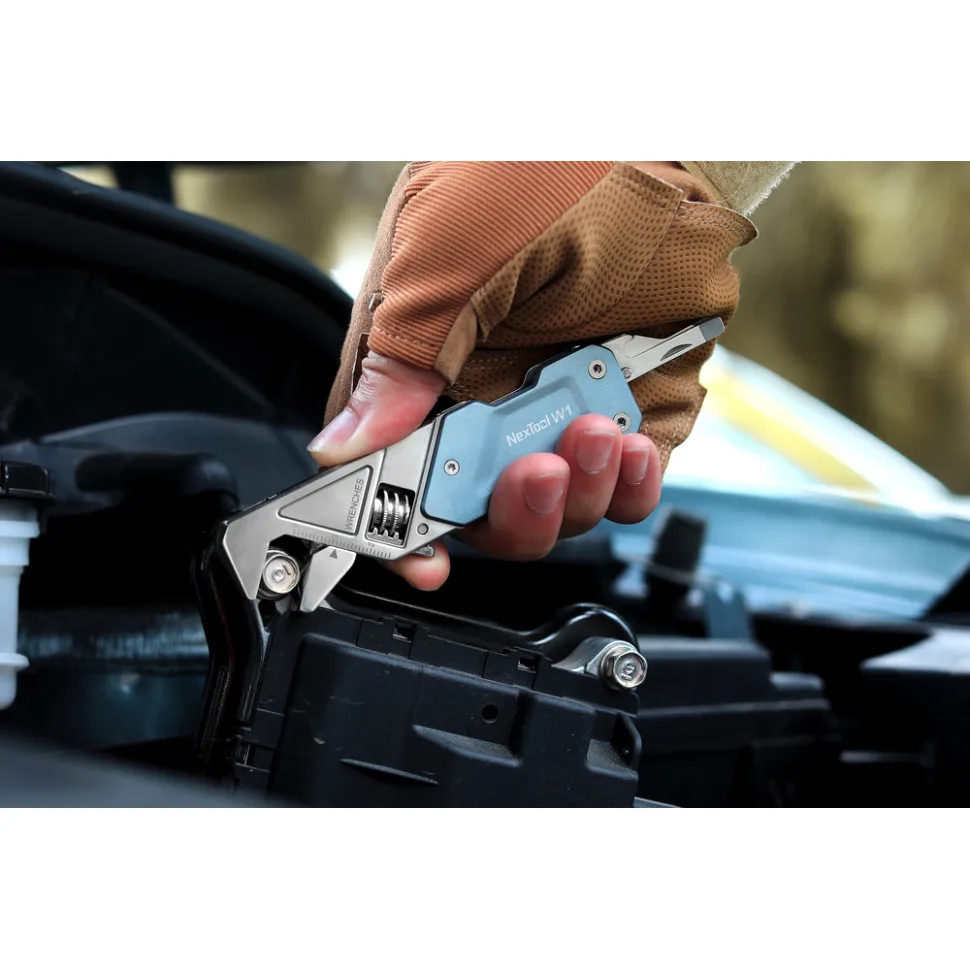 Мультитул NexTool сталь 420J1 114х28х12 мм кишеньковий чорний