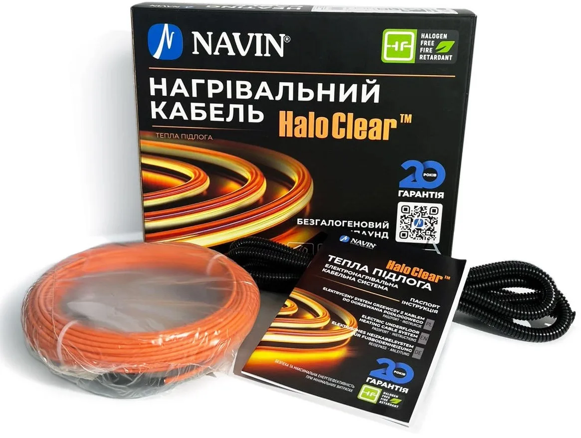Кабель нагрівальний Navin 2-жильний 28,9 м 520 Вт для теплої підлоги