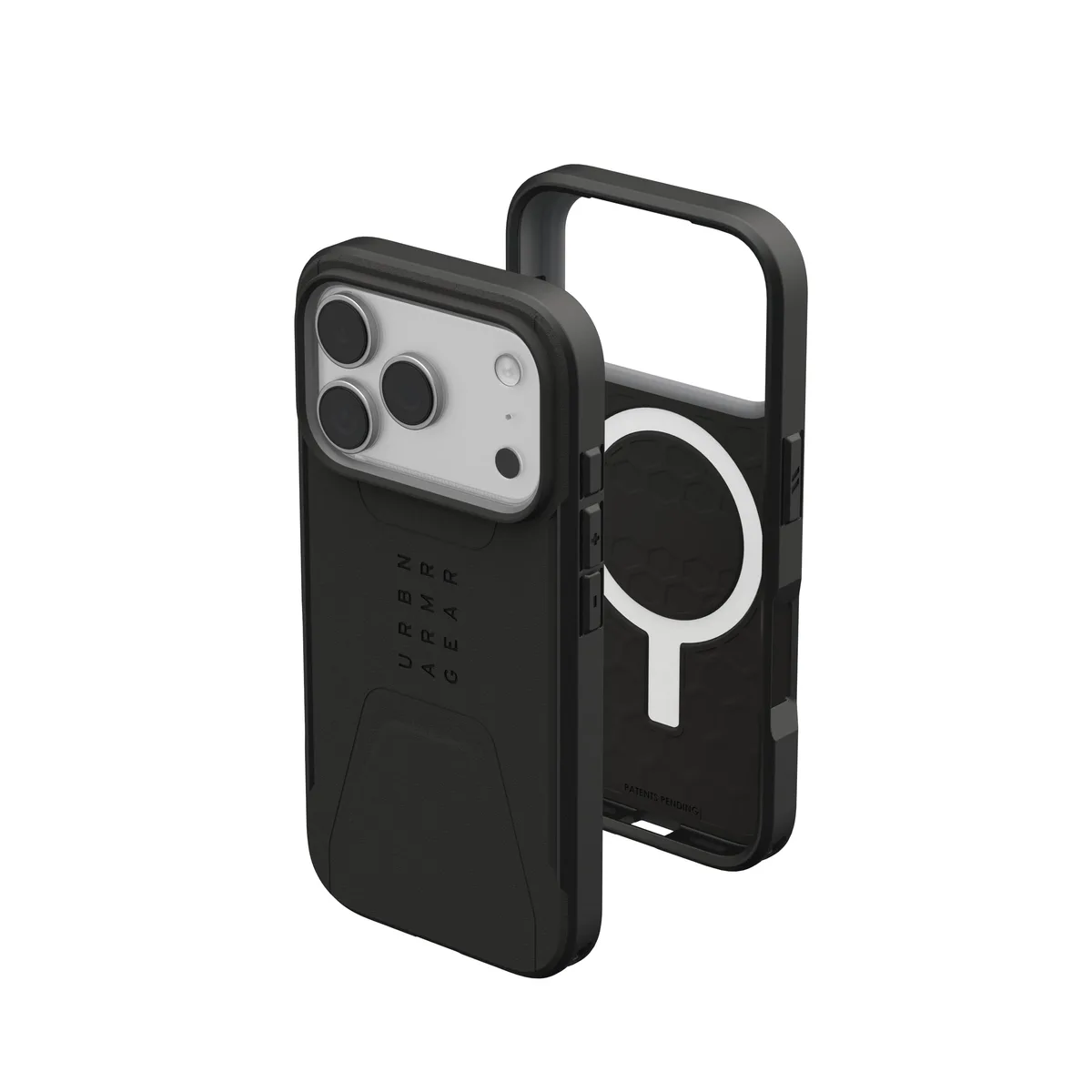 Чохол UAG для iPhone 17 Pro, Civilian MagSafe, Black